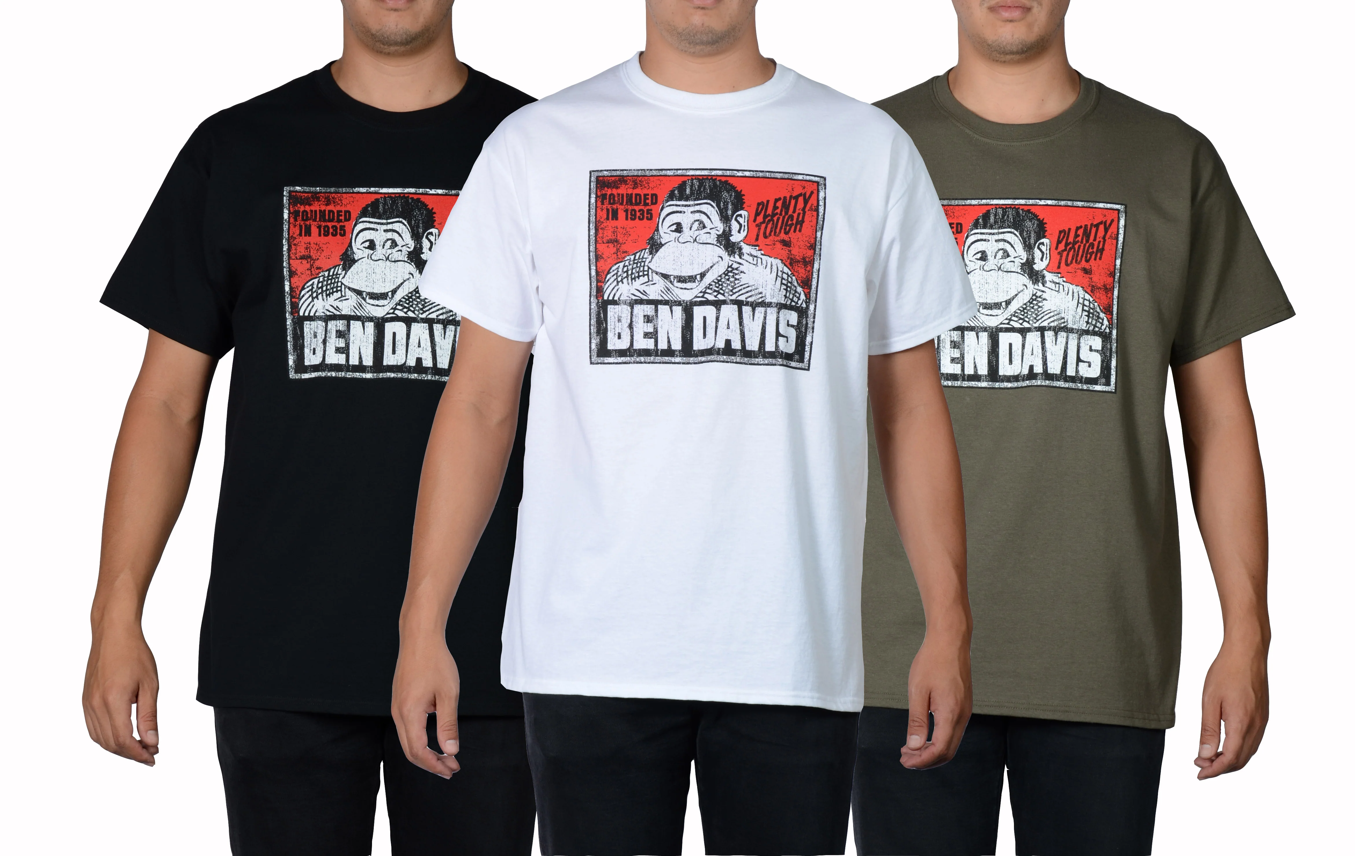 Ben Davis Vintage Logo T-shirt - White - Image 2