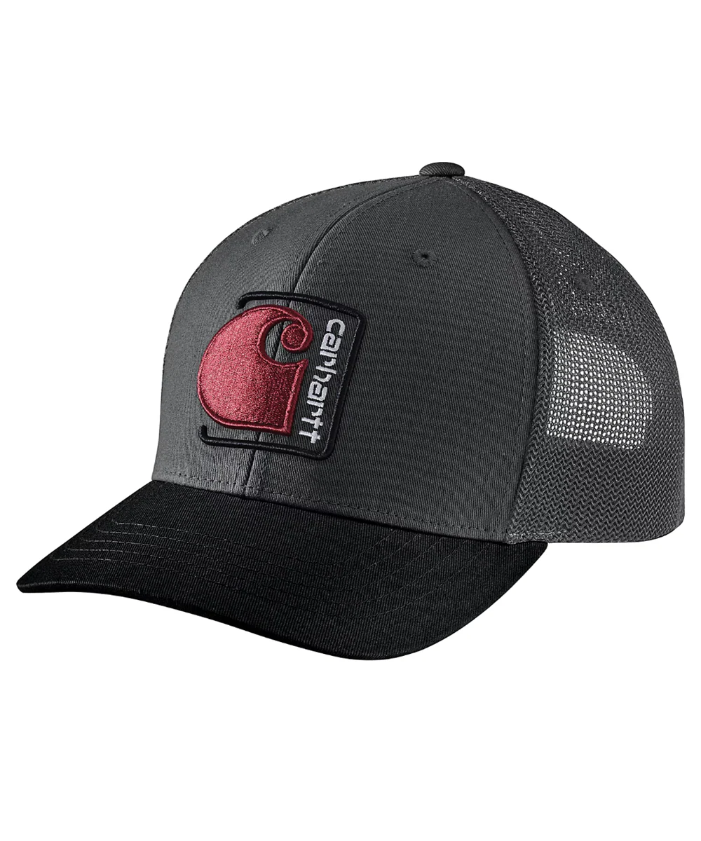 Carhartt "C" Patch Mesh-back Cap - Shadow