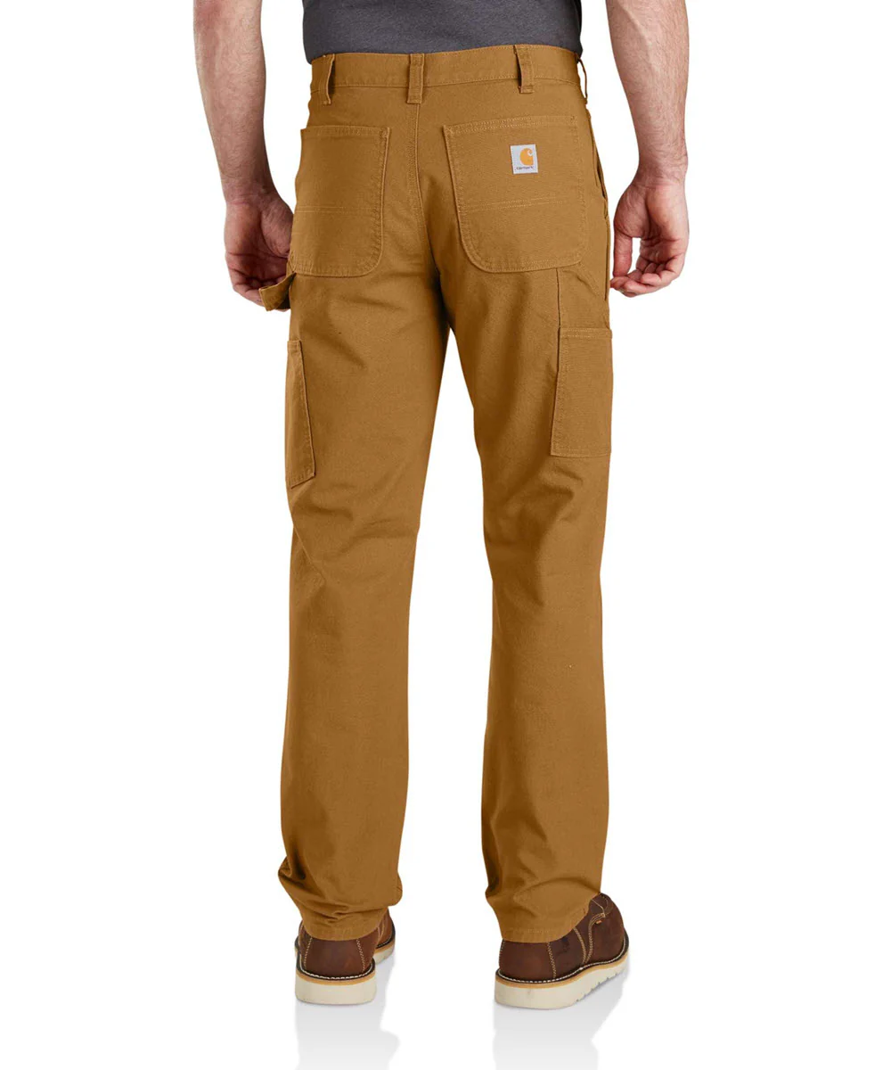 Carhartt Men’s Rugged Flex Relaxed Fit Duck Dungaree - Carhartt Brown - Image 2