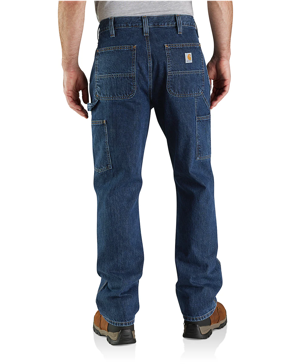 Carhartt Men's Loose Fit Double Front Utility Jeans - Canal - Image 2