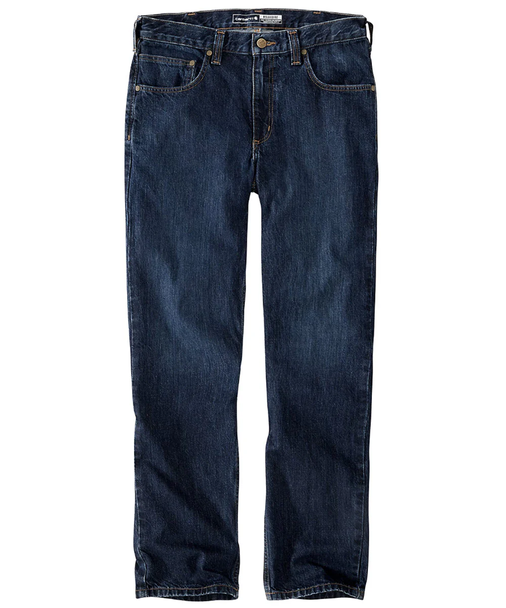 Carhartt Men's Relaxed Fit 5-Pocket Jeans - Cove - Image 2