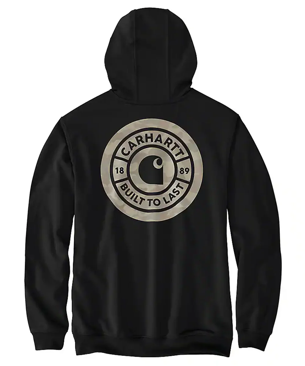 Carhartt Sawyer Camo Sweatshirt - Black
