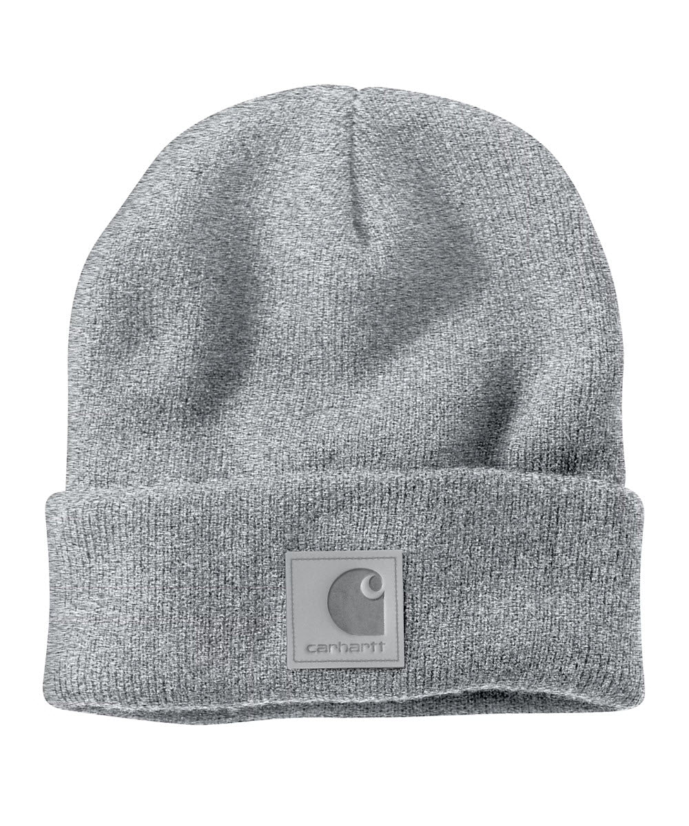 Carhartt Tonal Patch Beanie - Heather Gray/Gray