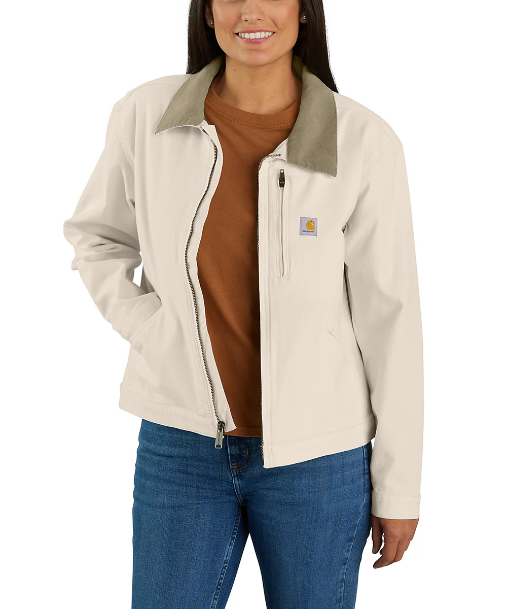Carhartt Women's Canvas Detroit Jacket - Natural