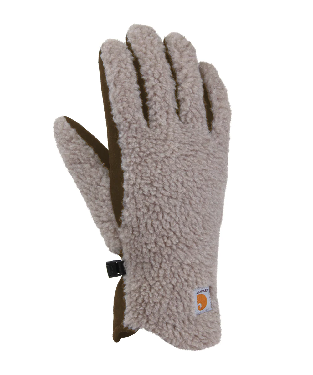 Carhartt Women's Sherpa Insulated Gloves - Desert Sand