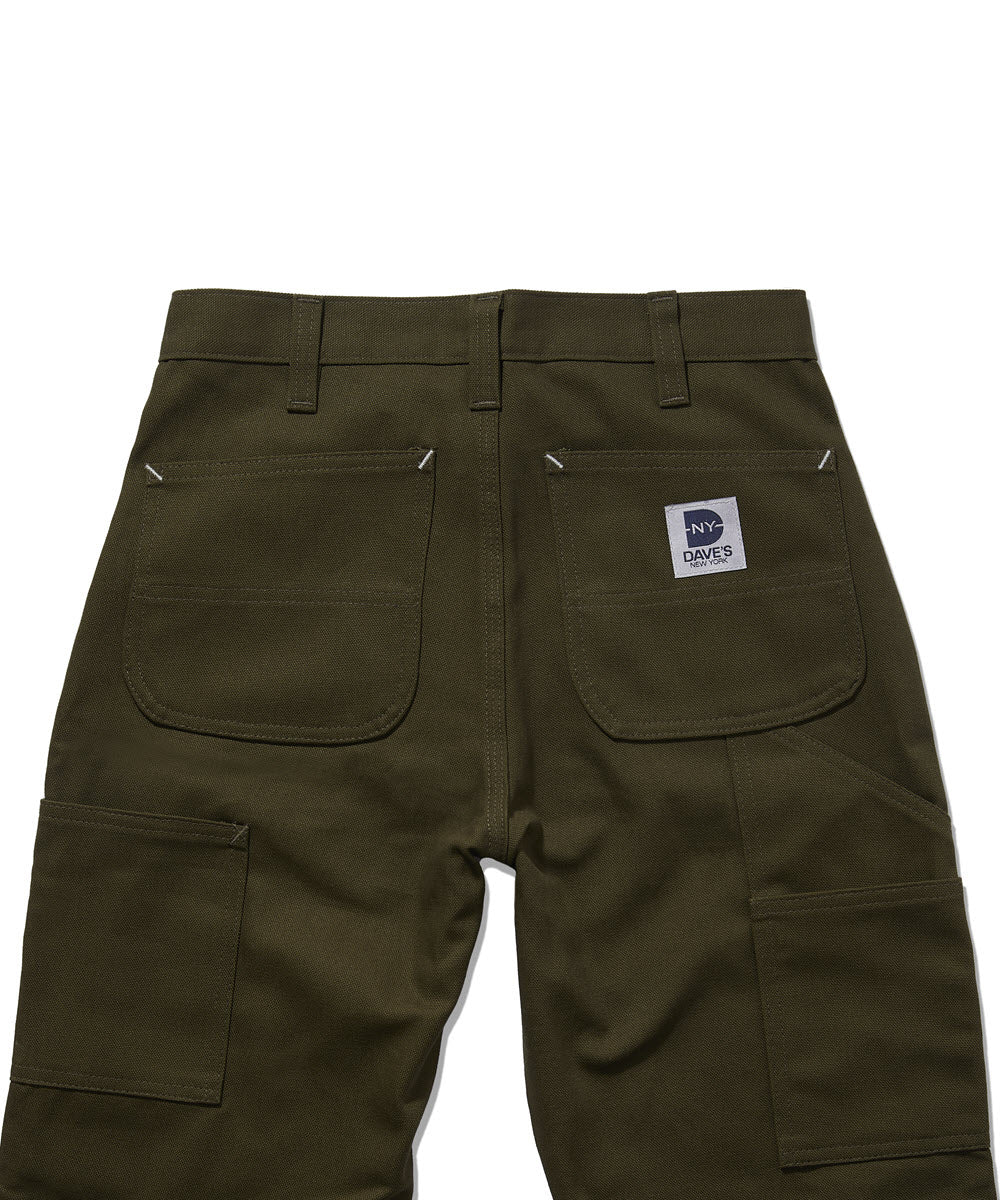 Dave's New York Foundation Pant (Double Front) - Olive - Image 3