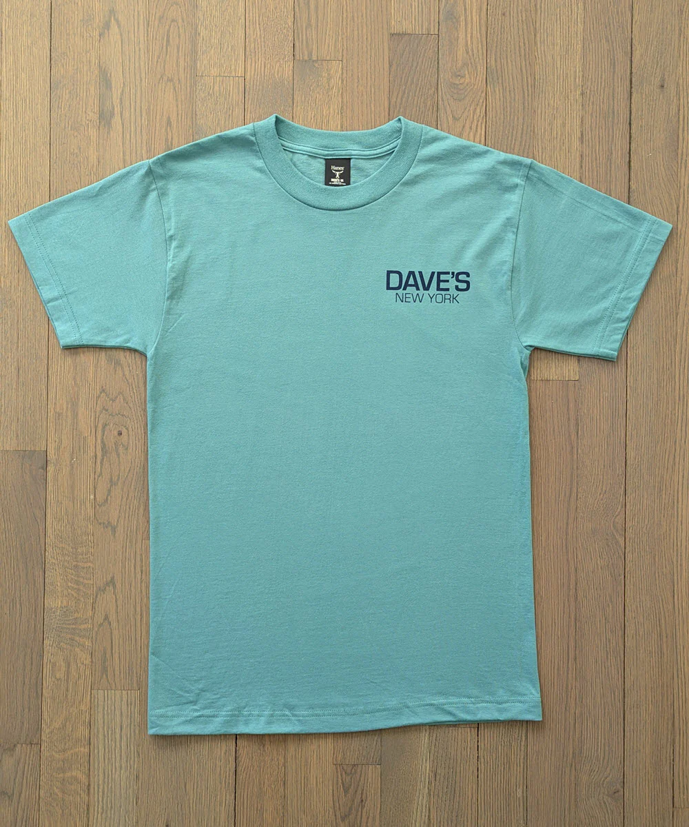 Dave's New York Short Sleeve Work Logo T-shirts