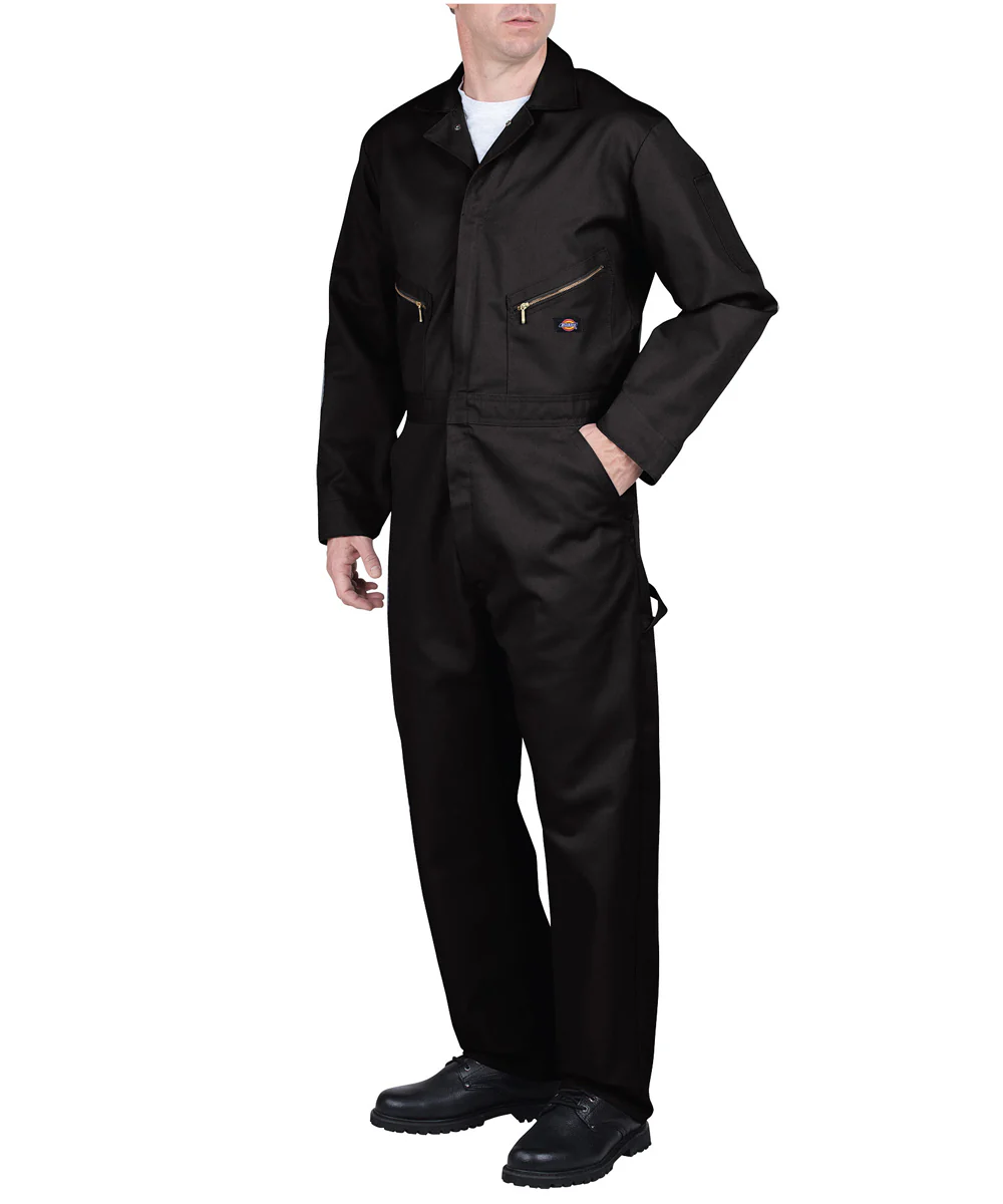 Dickies Long Sleeve Coverall - Black