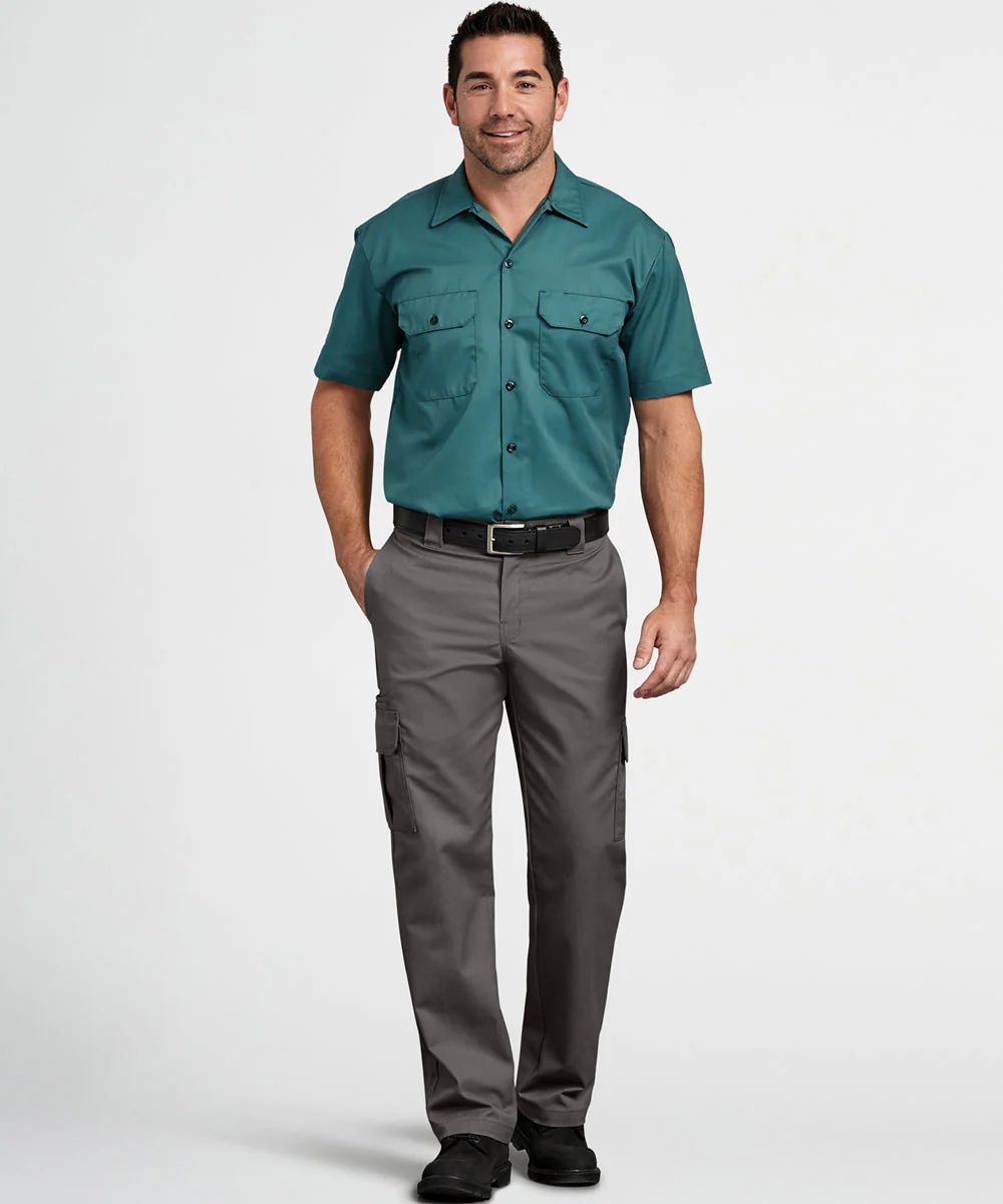 Dickies Men's Regular Fit Twill Cargo Pants - Gravel Grey - Image 2