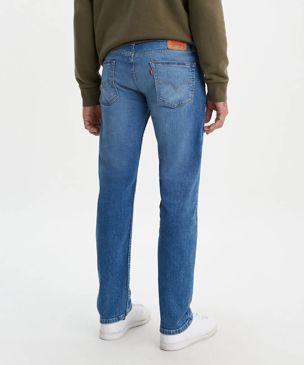 Levi’s Men's 505 Regular Fit Jeans - Begonia Overt ADV - Image 3