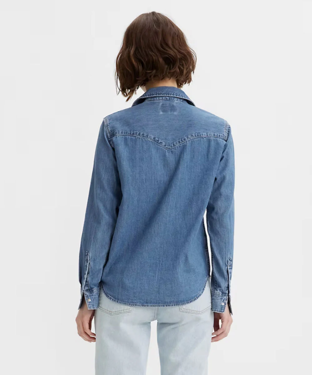 Levi's Women's Ultimate Western Denim Shirt - Mighty Fine - Image 2