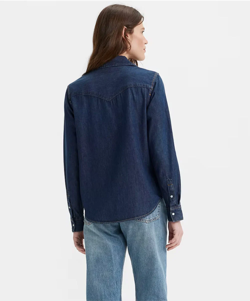 Levi's Women's Ultimate Western Denim Shirt - Smokin' Hot - Image 2