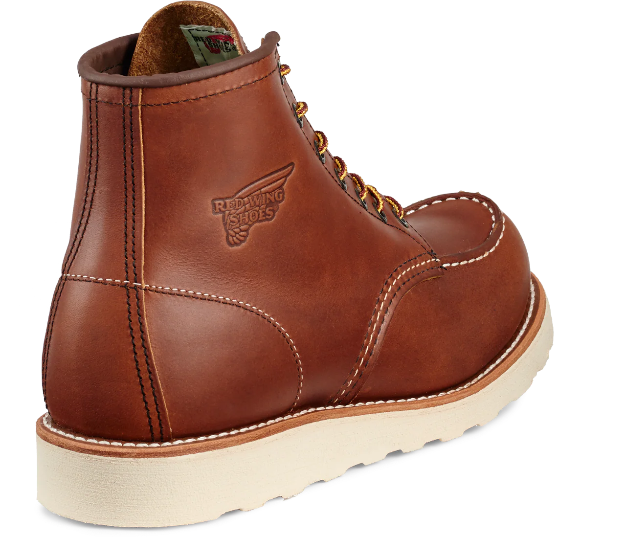 Red Wing Shoes Men's Classic 6-inch Moc Toe Boots (10875) - Original Leather - Image 2