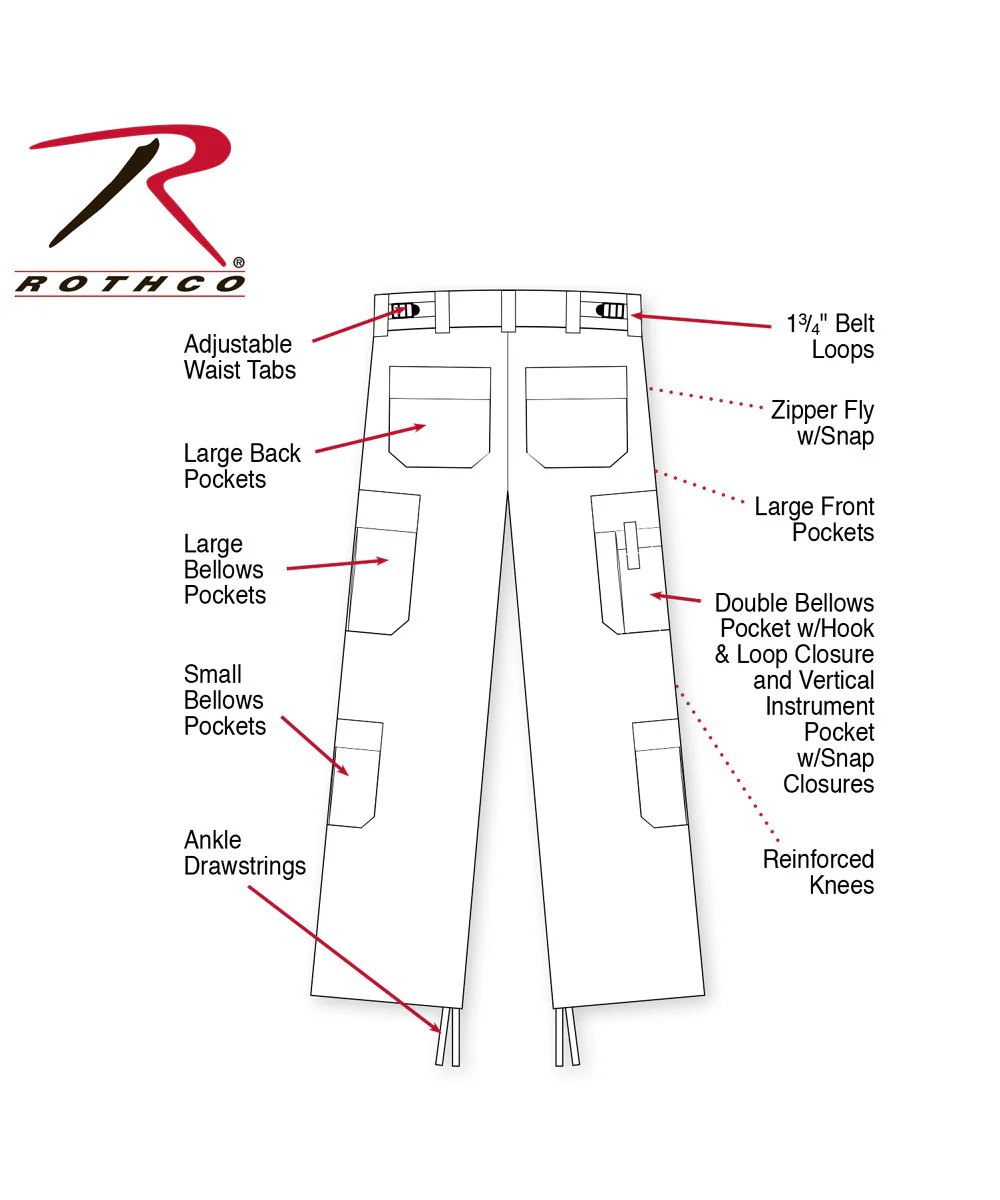 Rothco EMT Cargo Pants - Navy - Image 4