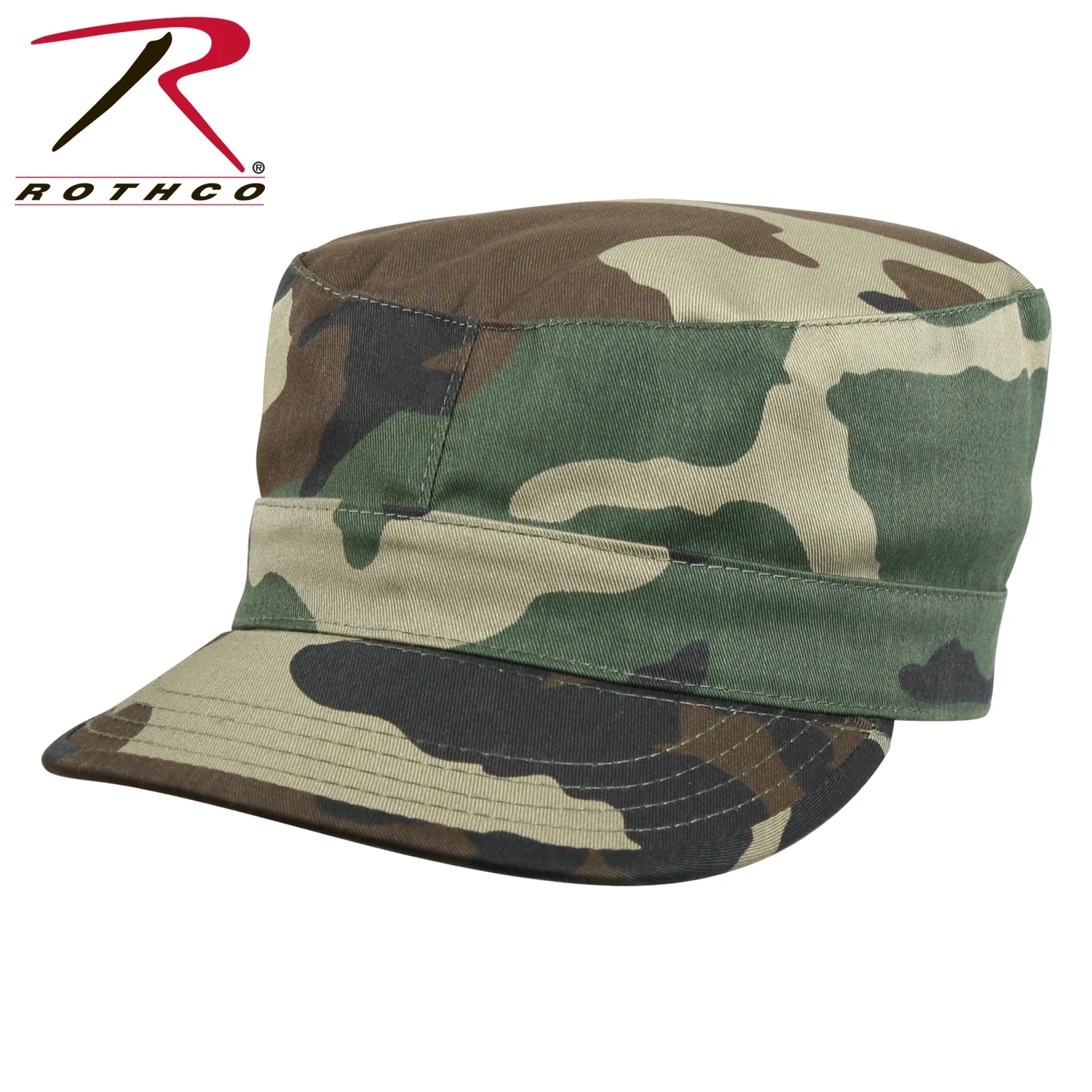 Rothco Fatigue Cap - Woodland Camo