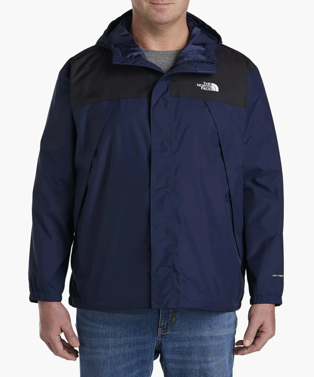 The North Face Men's Antora Waterproof Jacket - Summit Navy/Black
