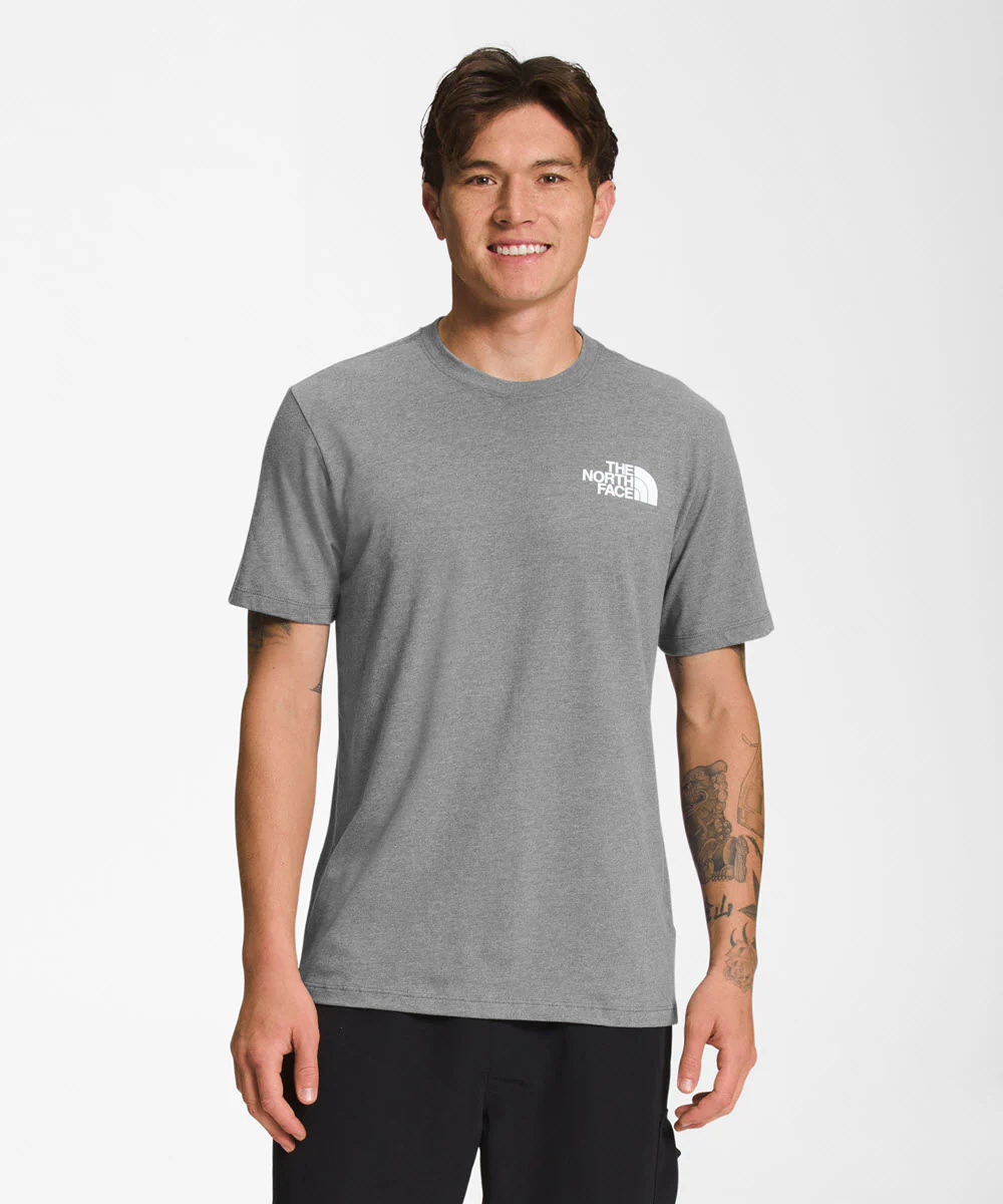 The North Face Men's Box NSE Short Sleeve T-shirt - Medium Grey - Image 2