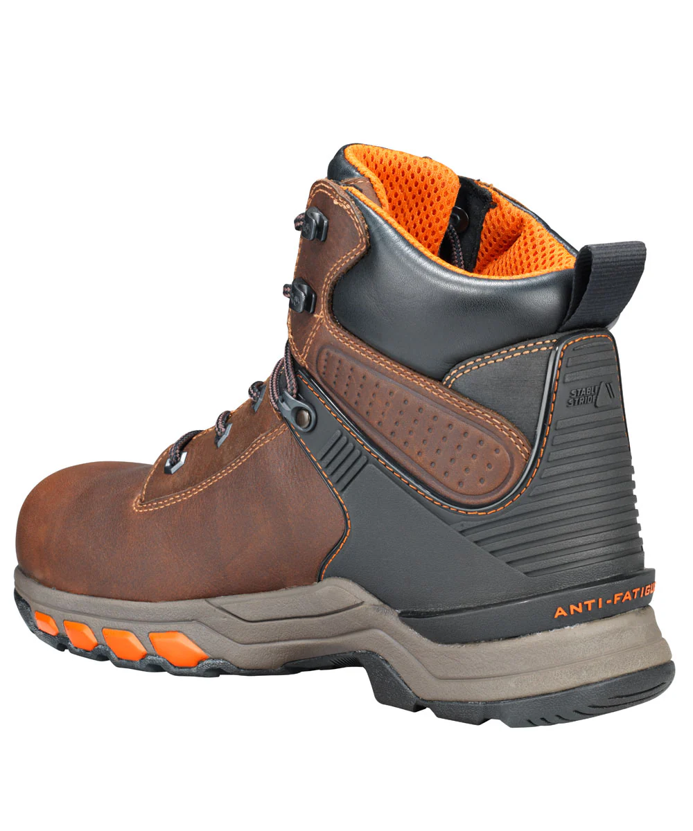 Timberland PRO Hypercharge Composite Toe Work Boots - Brown - Image 3