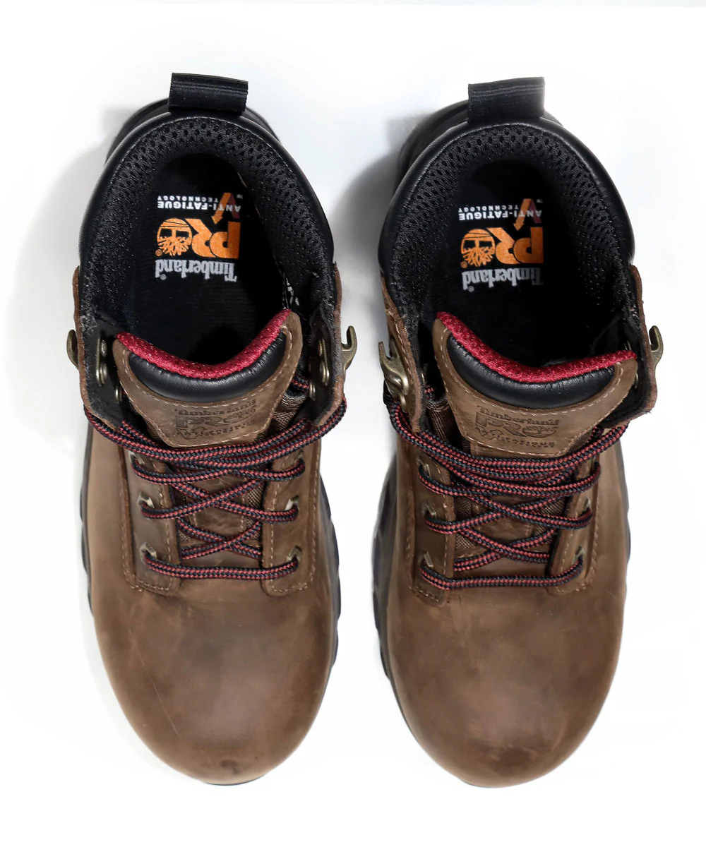 Timberland PRO Women's Hypercharge Composite Toe Work Boots - Brown - Image 5